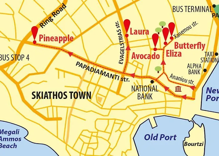 Guest house Avocado Skiathos Town